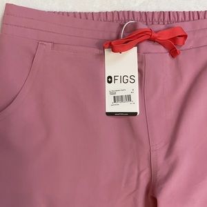 FIGS Chalk Pink Yola Skinny Scrub Pants
